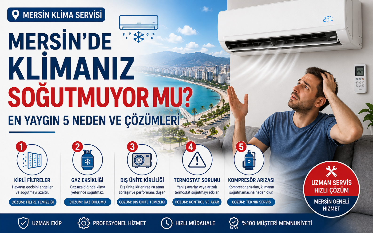 Klimam Soğutmuyor