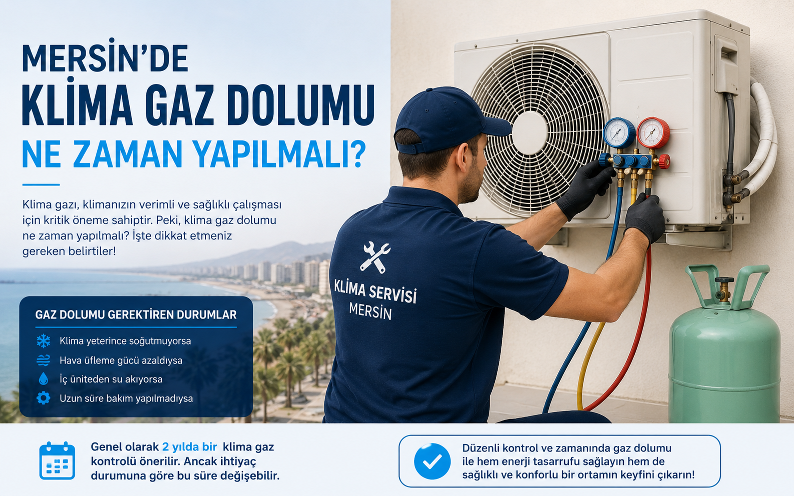 Klima Gaz Dolumu Mersin